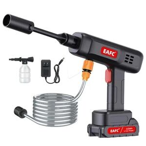 Cordless Pressure Washer Cannon Car Wash Cleaning rechargeable